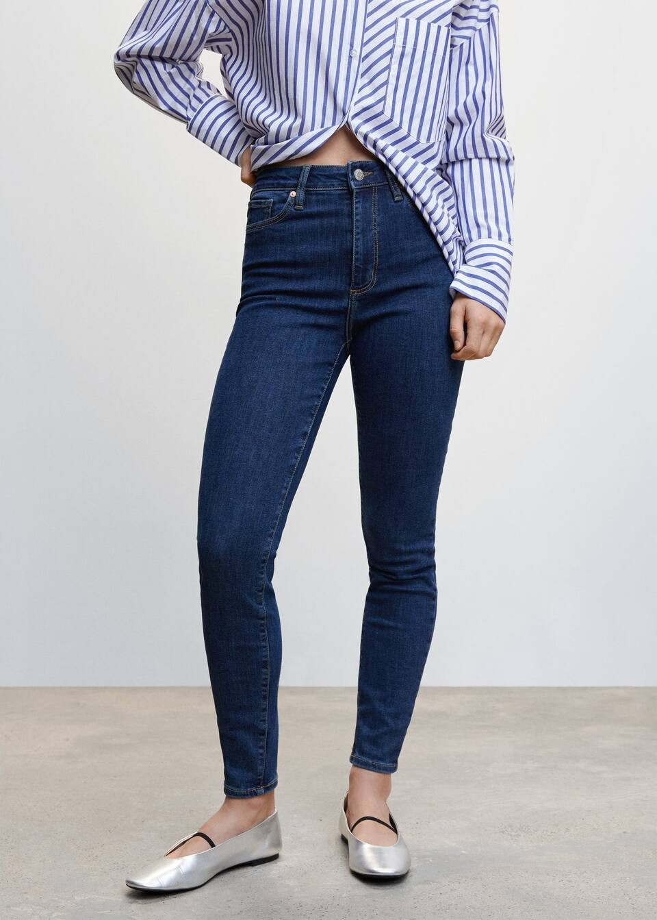 High-rise skinny jeans -  Women | Mango United Kingdom | MANGO (UK)