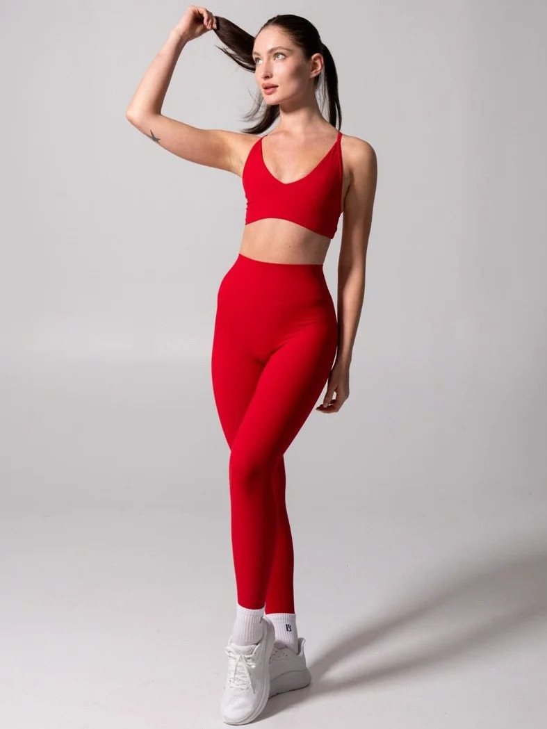 Micro Legacy Legging - Grape Juice | Buffbunny Collection