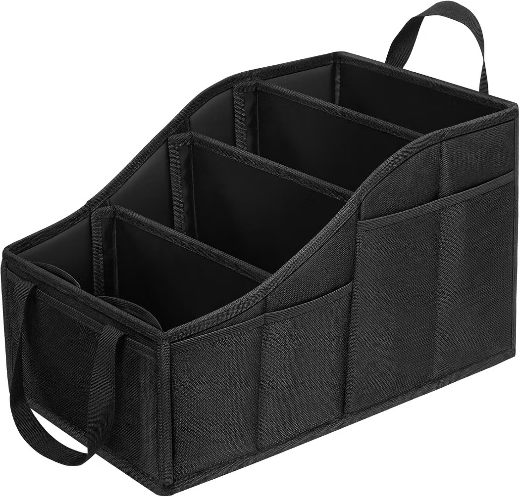 Car Seat Organizer with 4 Compartments, 4 Cup Holders | Amazon (US)