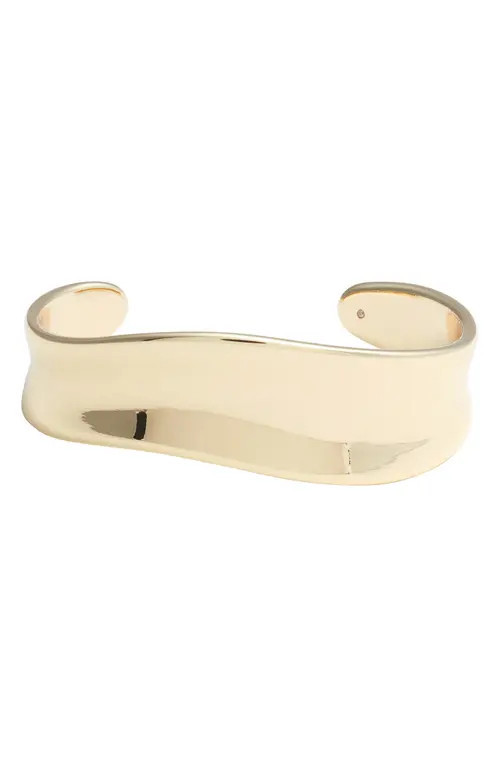 Nordstrom Organic Metal Cuff Bracelet in Gold at Nordstrom | Nordstrom