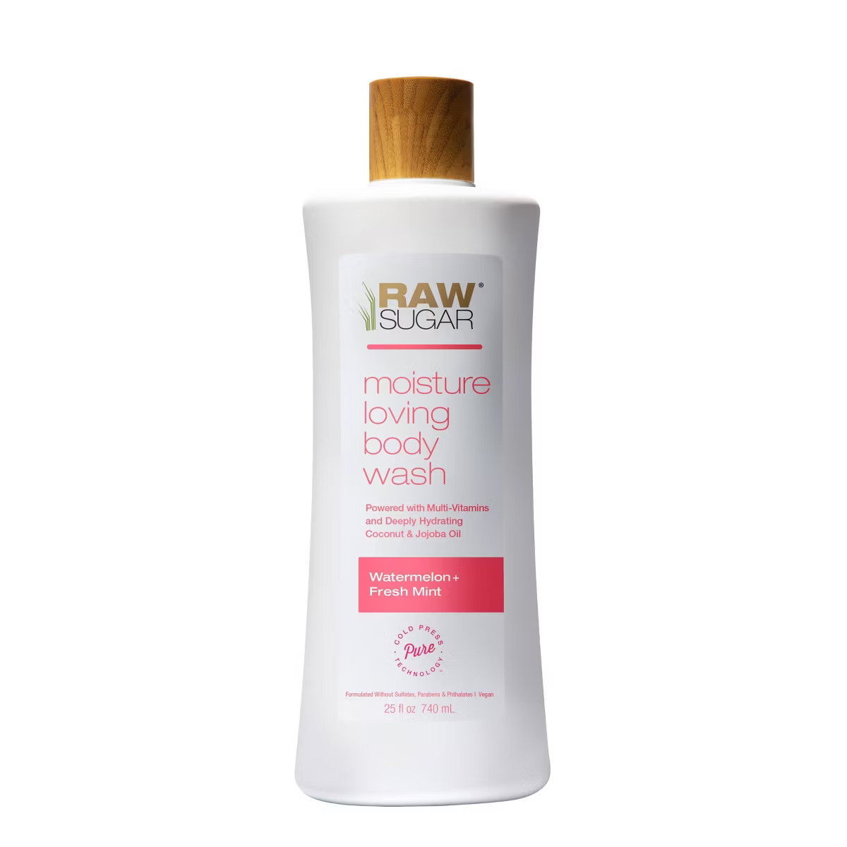 Raw Sugar Watermelon and Fresh Mint Moisture Loving Body Wash - 25 fl oz | Target