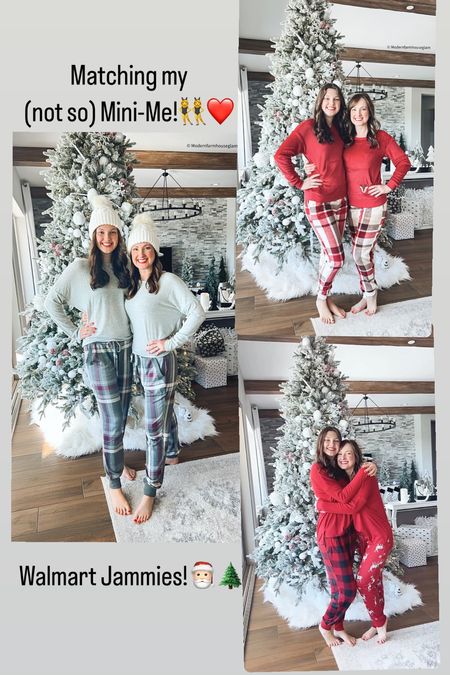 Get some matching Christmas jammies with your mini-me (or not so mini in my case)!😉😆 These @walmart #walmartpartner PJs and loungewear sets are soft and cute for the holidays and all winter long! Affordable, cute and fun! 🎁


#LTKstyletip #LTKGiftGuide #LTKfamily