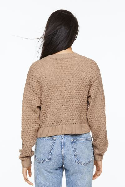Pointelle-knit Cardigan | H&M (US + CA)