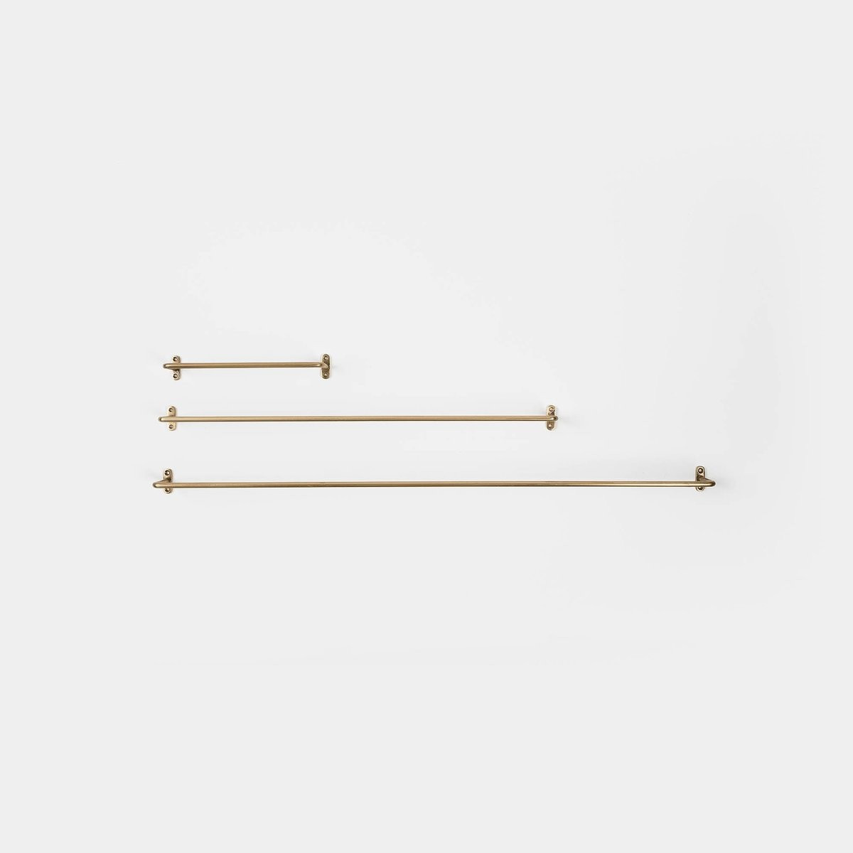Brass Towel Bar | Shoppe Amber Interiors | Amber Interiors