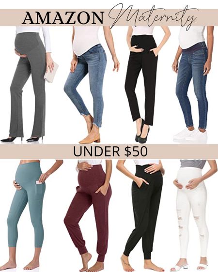 Maternity pants under $50, maternity leggings, maternity jeans, maternity dress pants 

#LTKstyletip #LTKfindsunder50 #LTKbump
