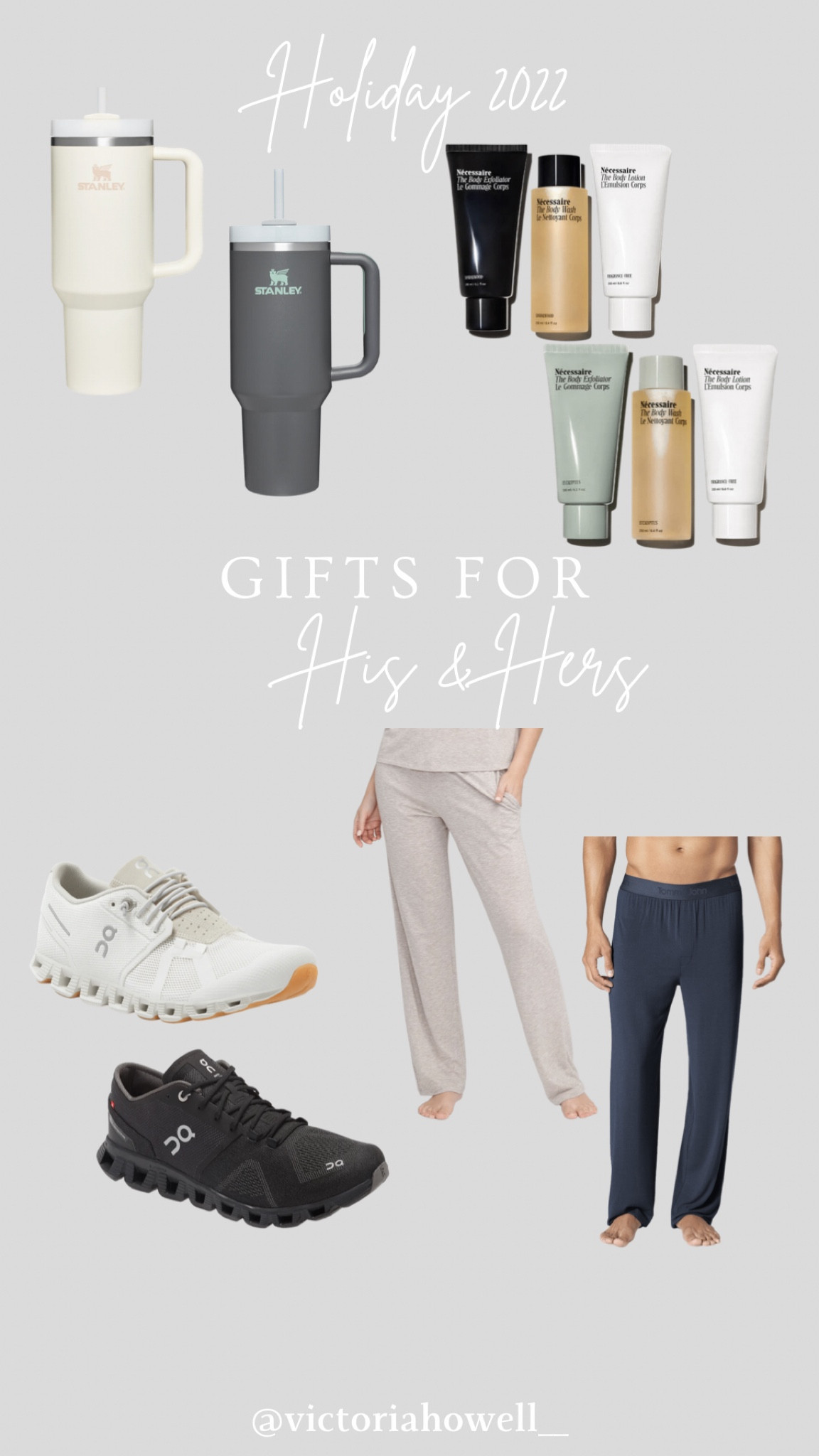 His & Hers Gifts / Holiday Gift guide / Stanley tumblers / Neccessaire / Tommy John / On cloud

#LTKHoliday #LTKSeasonal #LTKhome