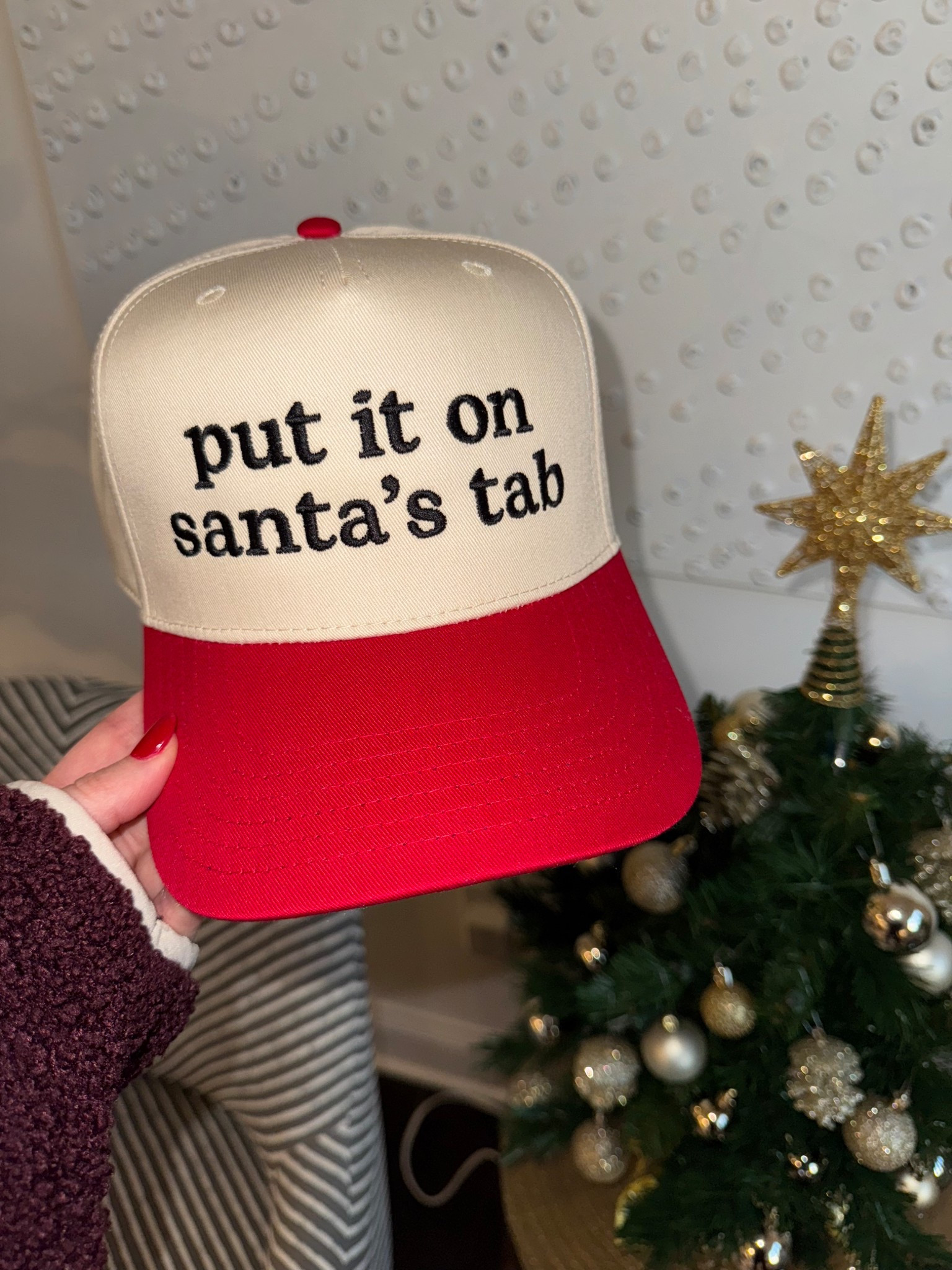 Christmas hat, put it on Santa’s tab

#LTKHoliday #LTKFindsUnder50 #LTKGiftGuide