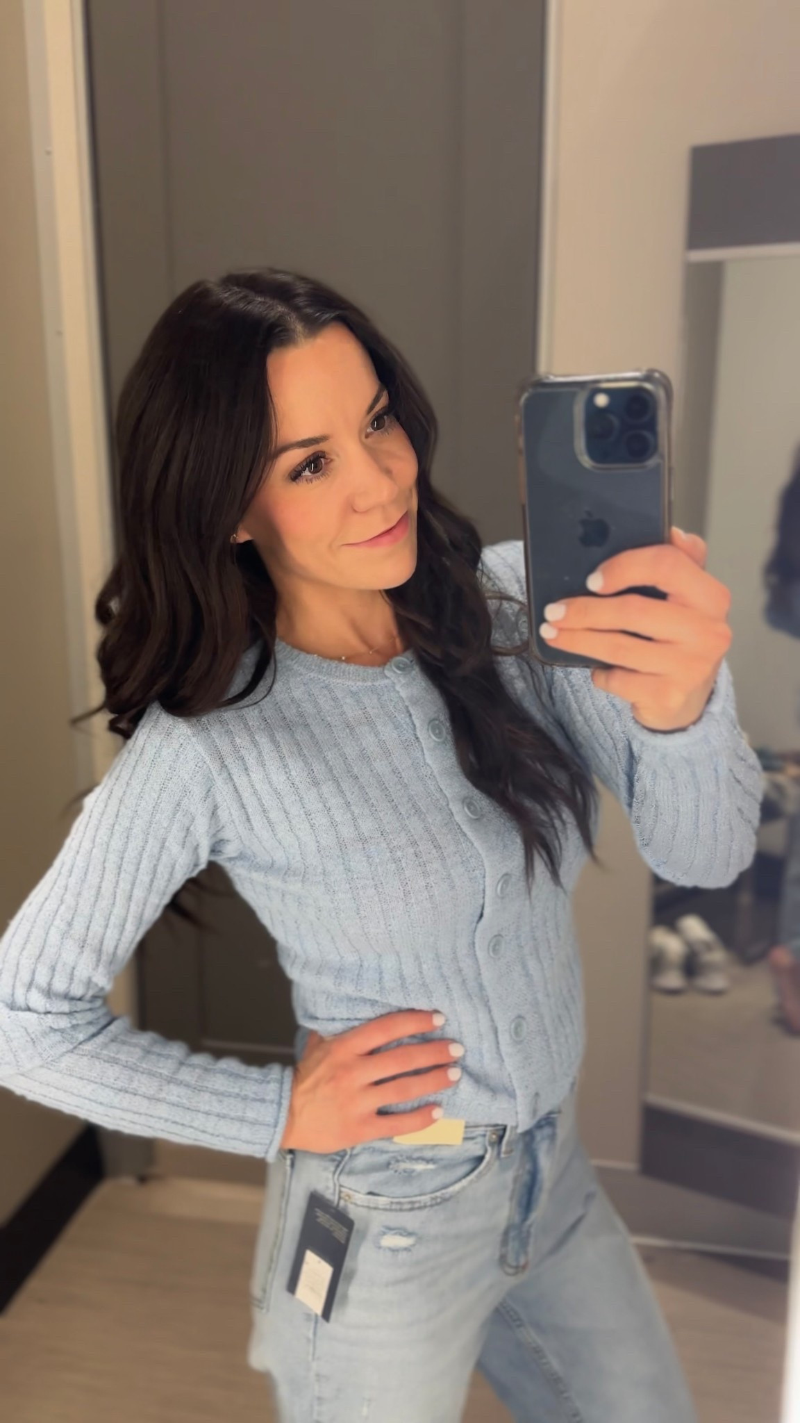 Loving all of the spring cardigans at Target right now and this one has a pretty ribbed textured material. Perfect layer for those days where you need a layer. This is so soft and the prettiest blue shade. 

#LTKSeasonal #LTKmomlife #LTKootd