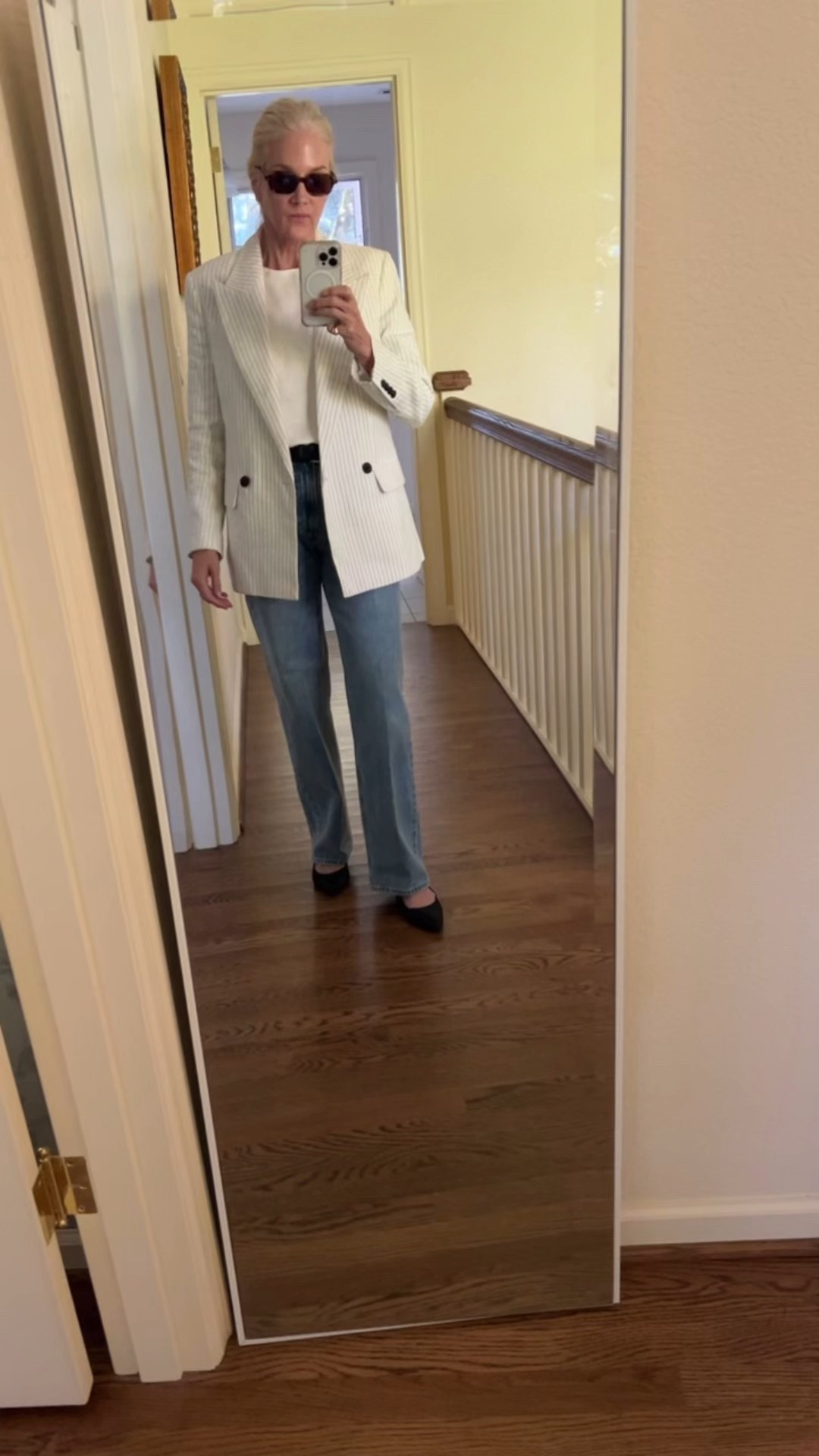 90s Iggy jean is FAB!! It says low rise but its a midrise- so comfortable if youve gained an extra inch this summer! All the things linked here!

#LTKOver40 #LTKxMadewell