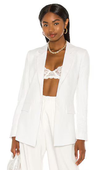 X REVOLVE Birch Blazer in Ivory | Revolve Clothing (Global)