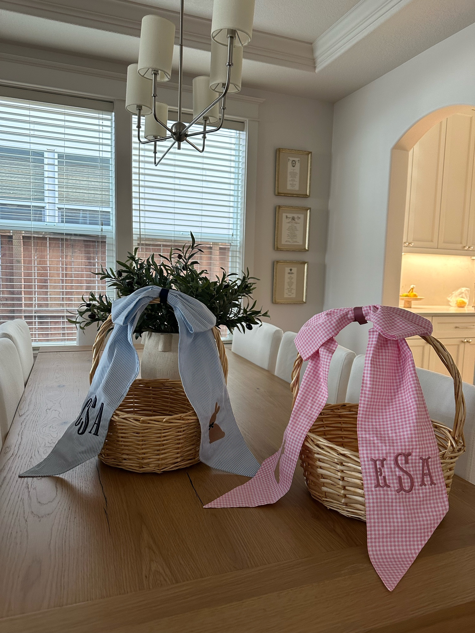 Kids Easter baskets. Custom engraved bows 

#LTKSeasonal #LTKkids #LTKfindsunder100