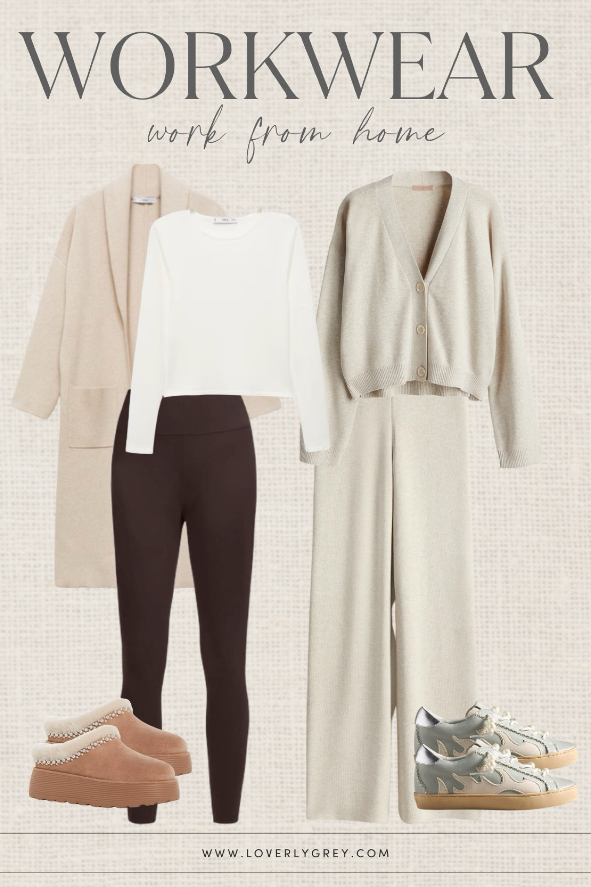 Love these finds for any work from home look! Such a good mix of feeling comfy while still put together! 



Loverly grey, workwear, work from home, loungewear, leggings, casual outfit 

#LTKStyleTip #LTKSeasonal