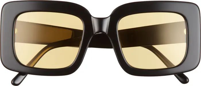 Lu Goldie Mia 54mm Square Sunglasses | Nordstrom | Nordstrom