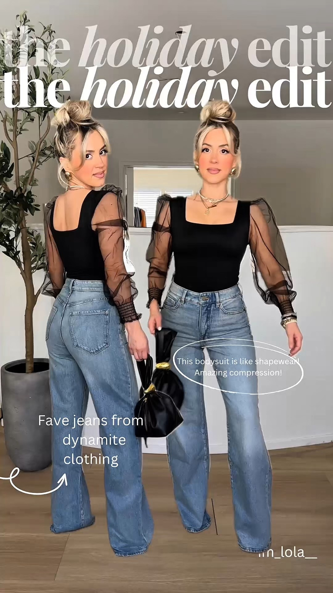 Size 27 jeans great stretch + small bodysuit 

#LTKParties #LTKFindsUnder100 #LTKHoliday