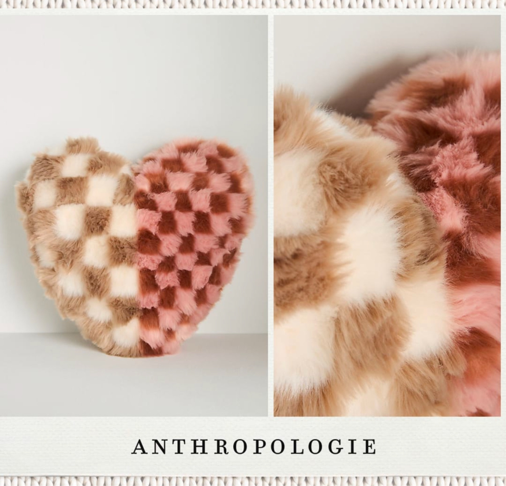 Anthropologie heart checkered pillow 🩷♥️

#LTKStyleTip #LTKGiftGuide