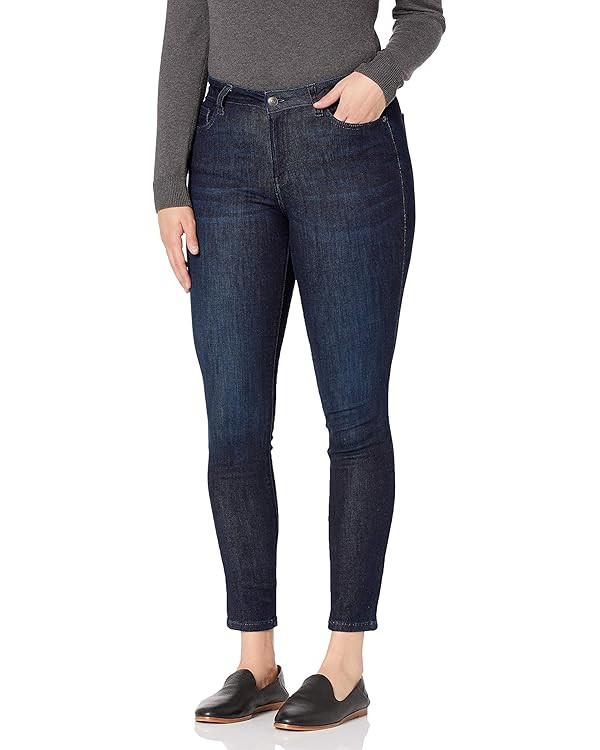 Amazon Essentials Women's Mid Rise Curvy Skinny Jeans - Discontinued Colors | Amazon (US)