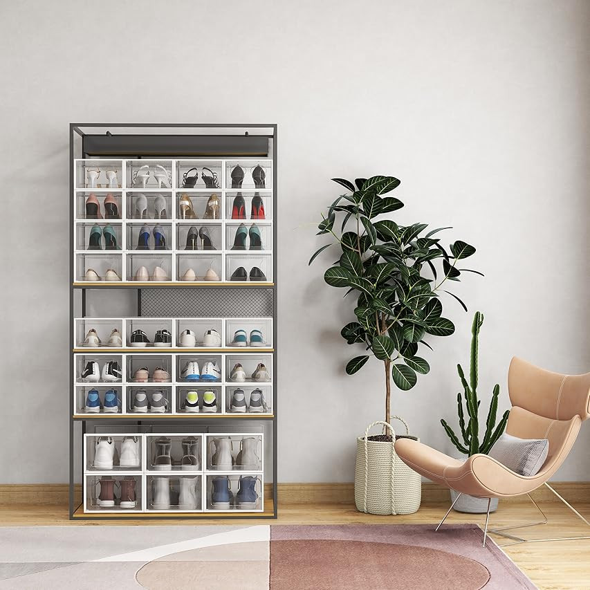 Large Clear Shoe Storage Containers | Amazon (US)