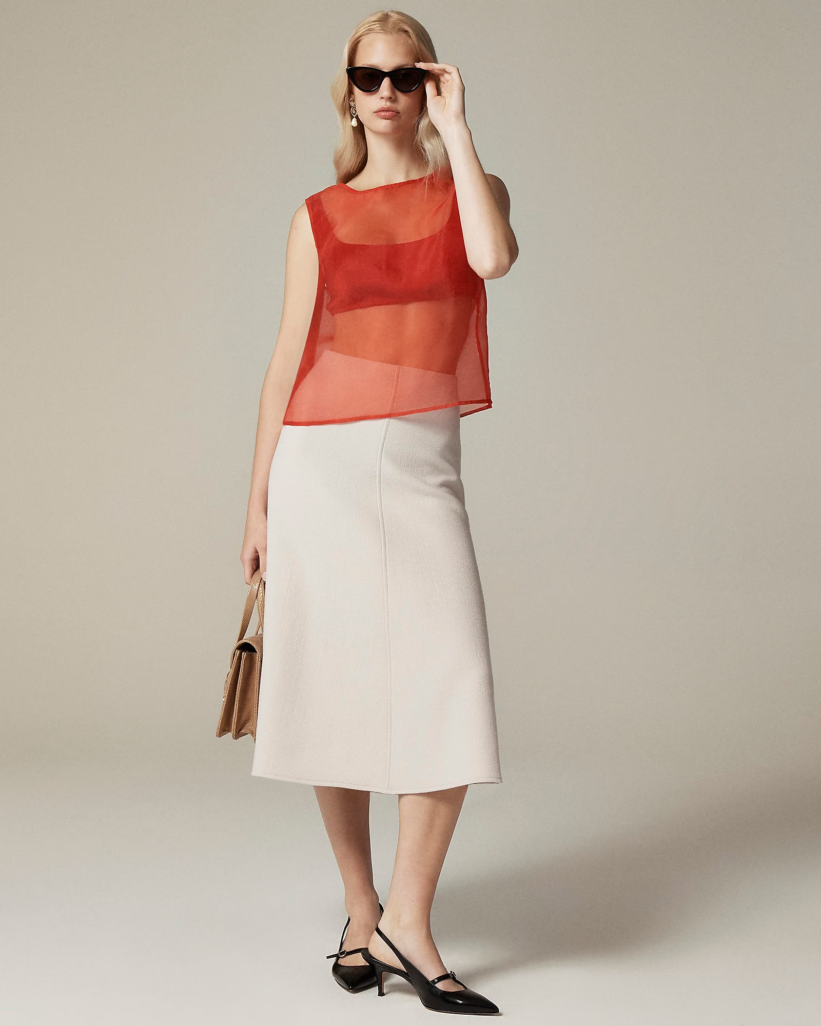 Collection sheer bra top | J. Crew US