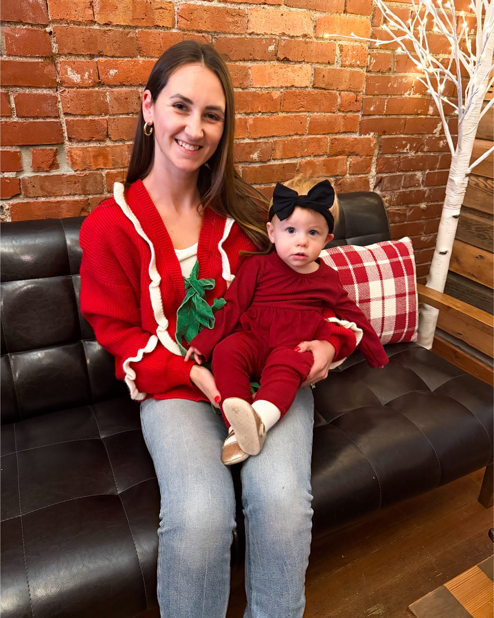 A little red, a little cozy, and a whole lot of love ❤️🎄 

Holiday outfit, holiday sweater, toddler girl outfit 

#LTKKids #LTKHoliday #LTKootd