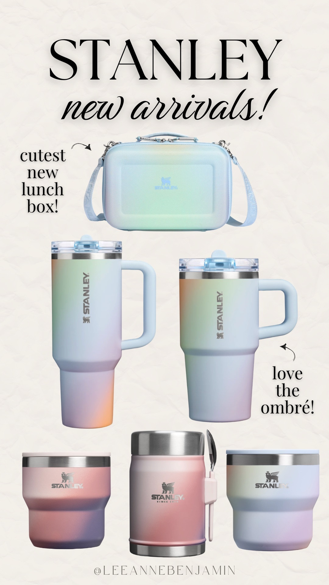 The cutest new ombré arrivals from Stanley! 

#LTKmomlife #LTKOver40 #LTKgrwm