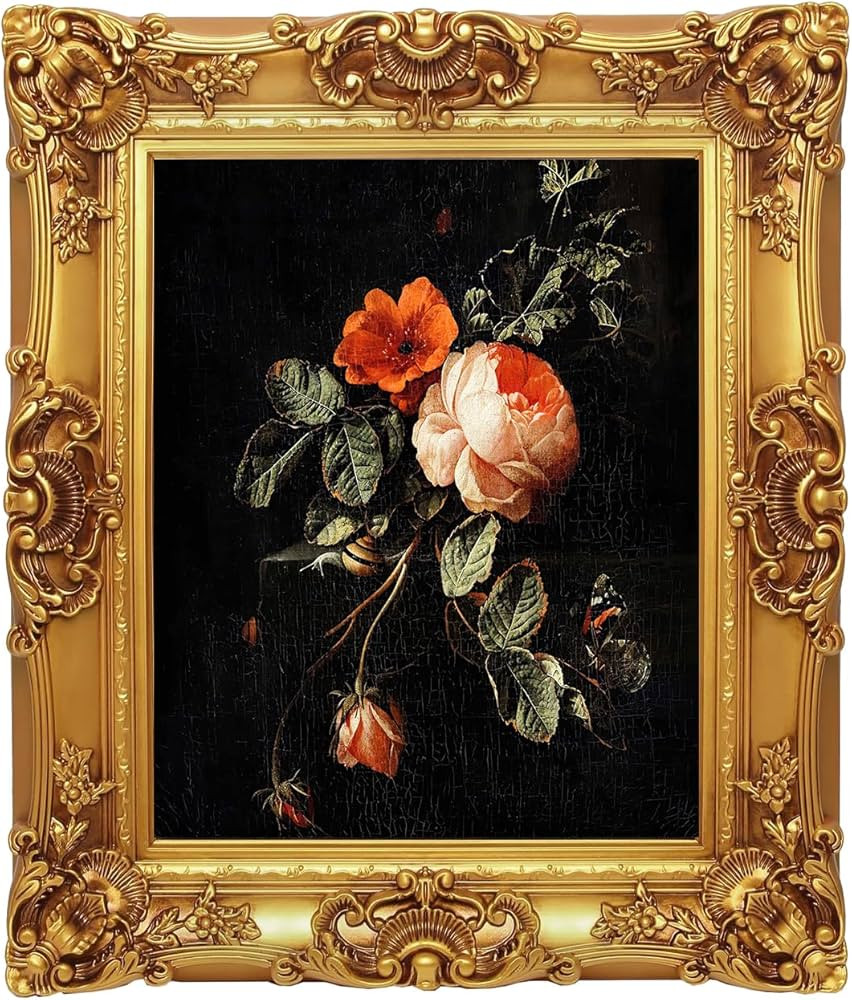 16x20 Vintage Picture Frames,16 by 20 Gold Antique Frame,Ornate baroque Picture Frames for Galler... | Amazon (US)