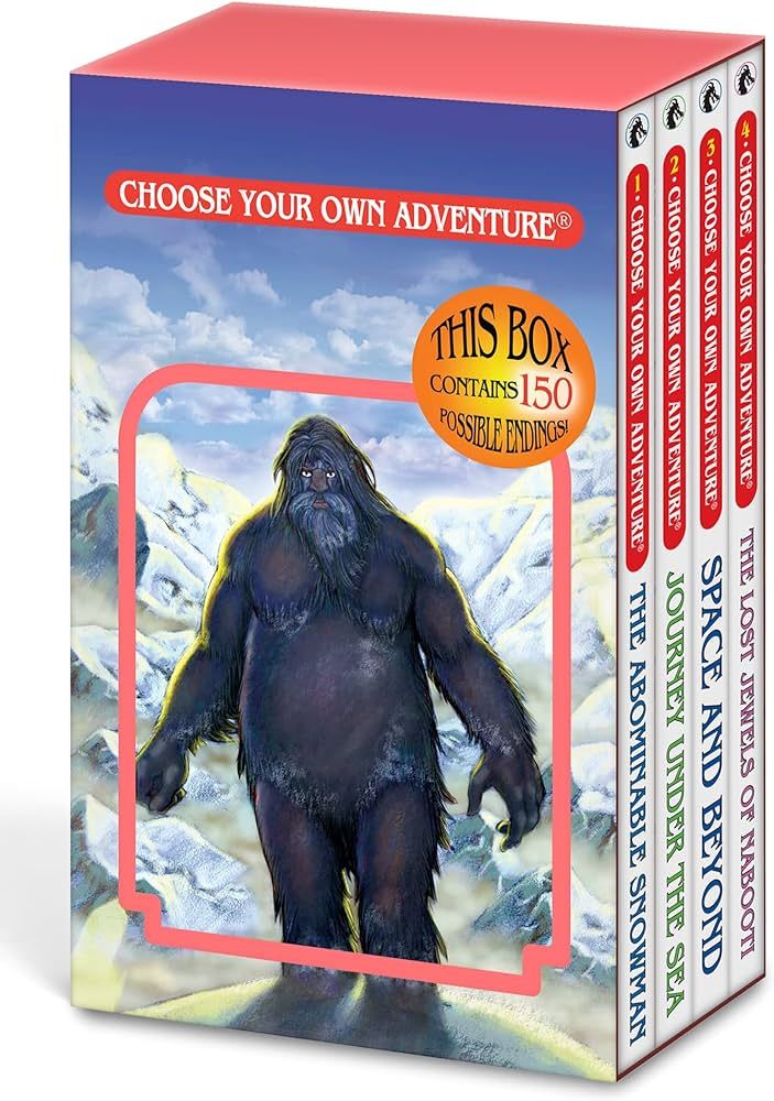 Choose Your Own Adventure 4-Book Boxed Set #1 (The Abominable Snowman, Journey Under The Sea, Spa... | Amazon (US)