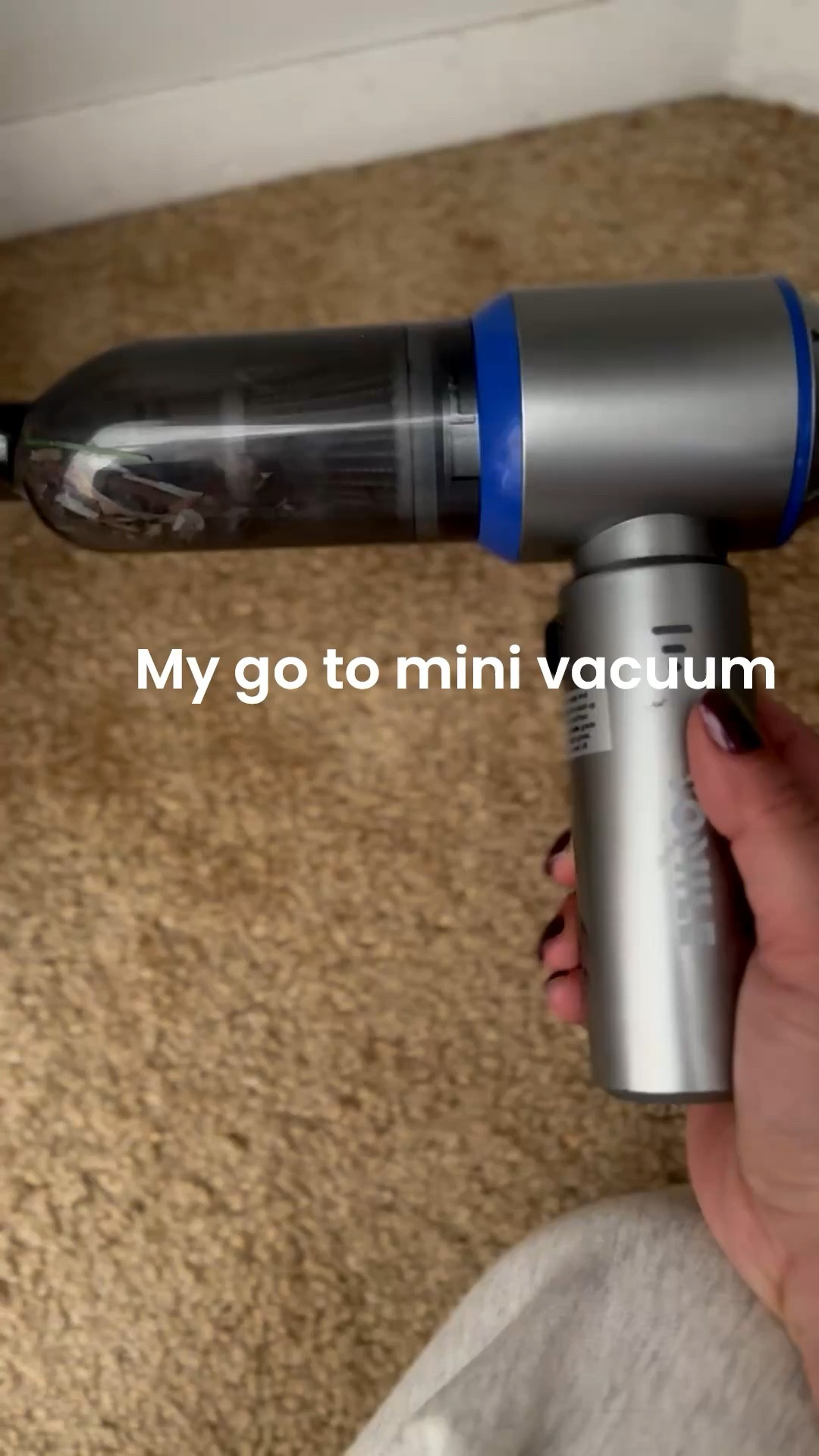 Portable vacuum that is perfect for small areas and cars  

#LTKMothersDay #LTKdayinmylife #LTKHome