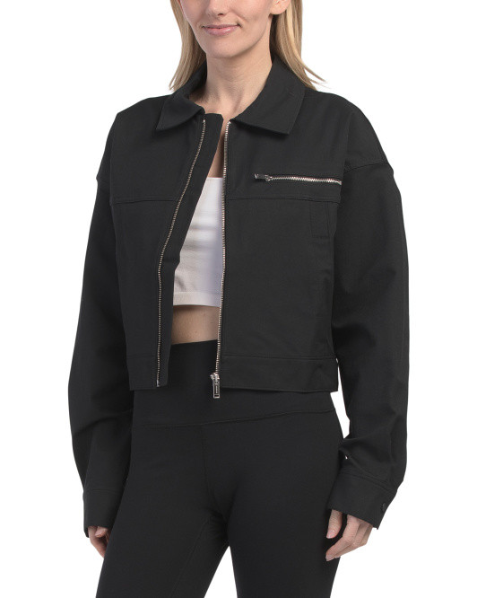 Clinton Cropped Jacket | TJ Maxx