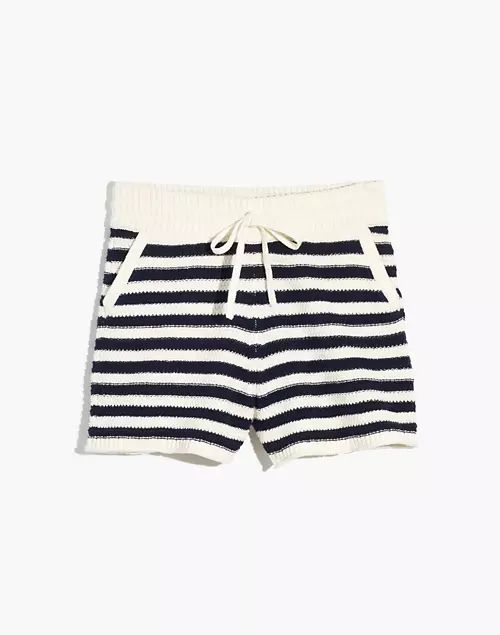 Striped Bryant Sweater Shorts | Madewell