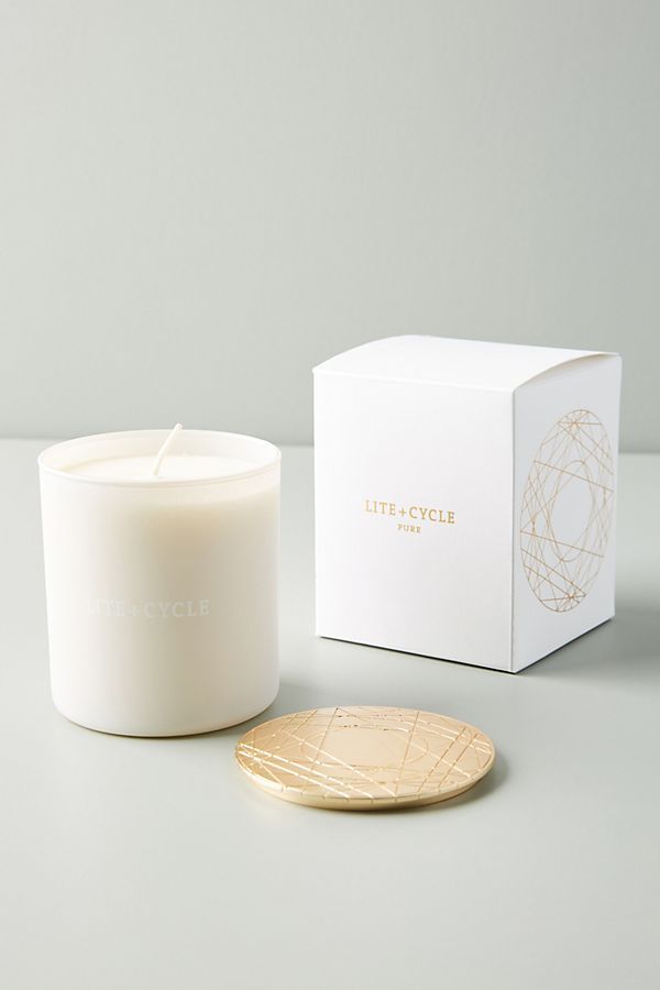 LITE+CYCLE Essential Oil Candle | Anthropologie (US)