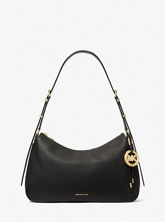 Nolita Medium Pebbled Leather Shoulder Bag | Michael Kors US