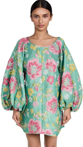 Arianne Elmy Women's Green Good Luck Dress, Green, S | Amazon (US)