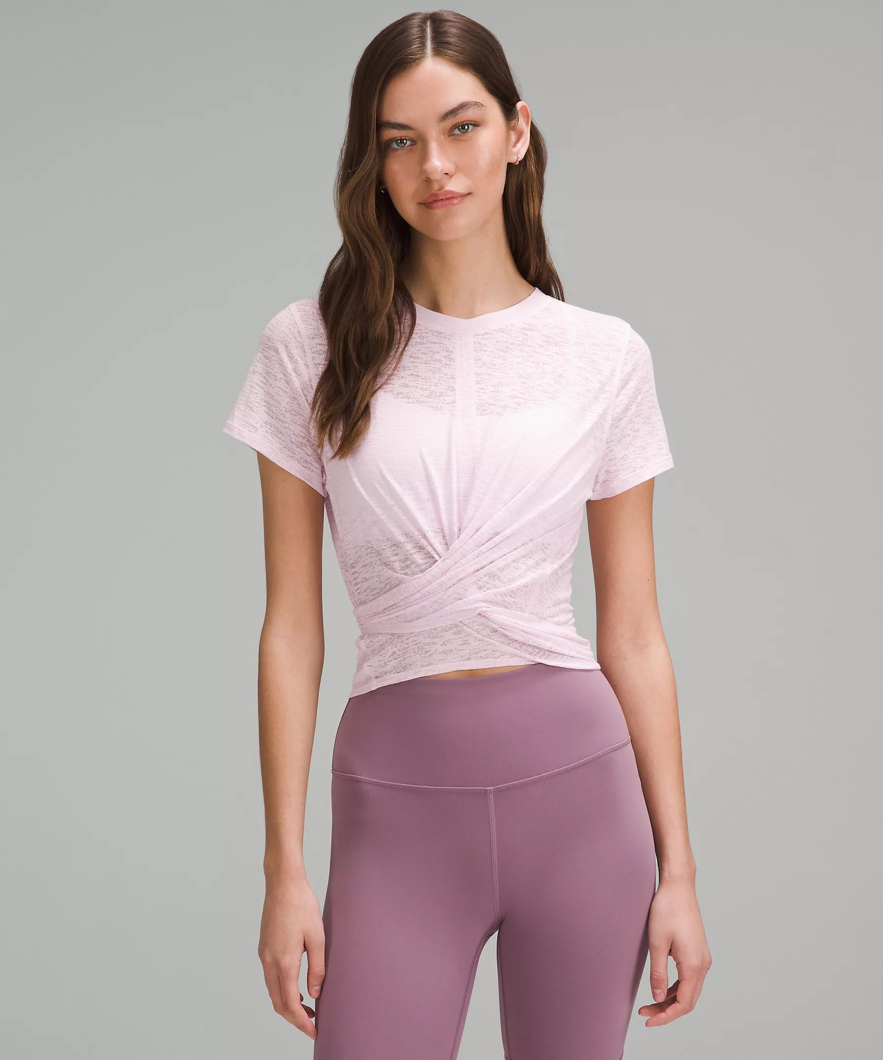 Tie-Waist Breathable Short-Sleeve Shirt | Lululemon (US)