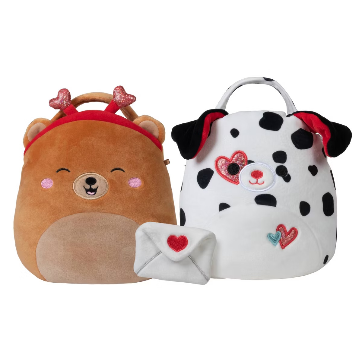 Squishmallows 7" Valentine's Buddy Buckets Dustin & Omar | Target