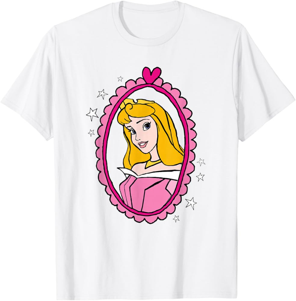 Disney Princess Sleeping Beauty Aurora Portrait T-Shirt T-Shirt | Amazon (US)