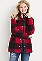 Red Buffalo Plaid Sherpa Jacket | Maurices