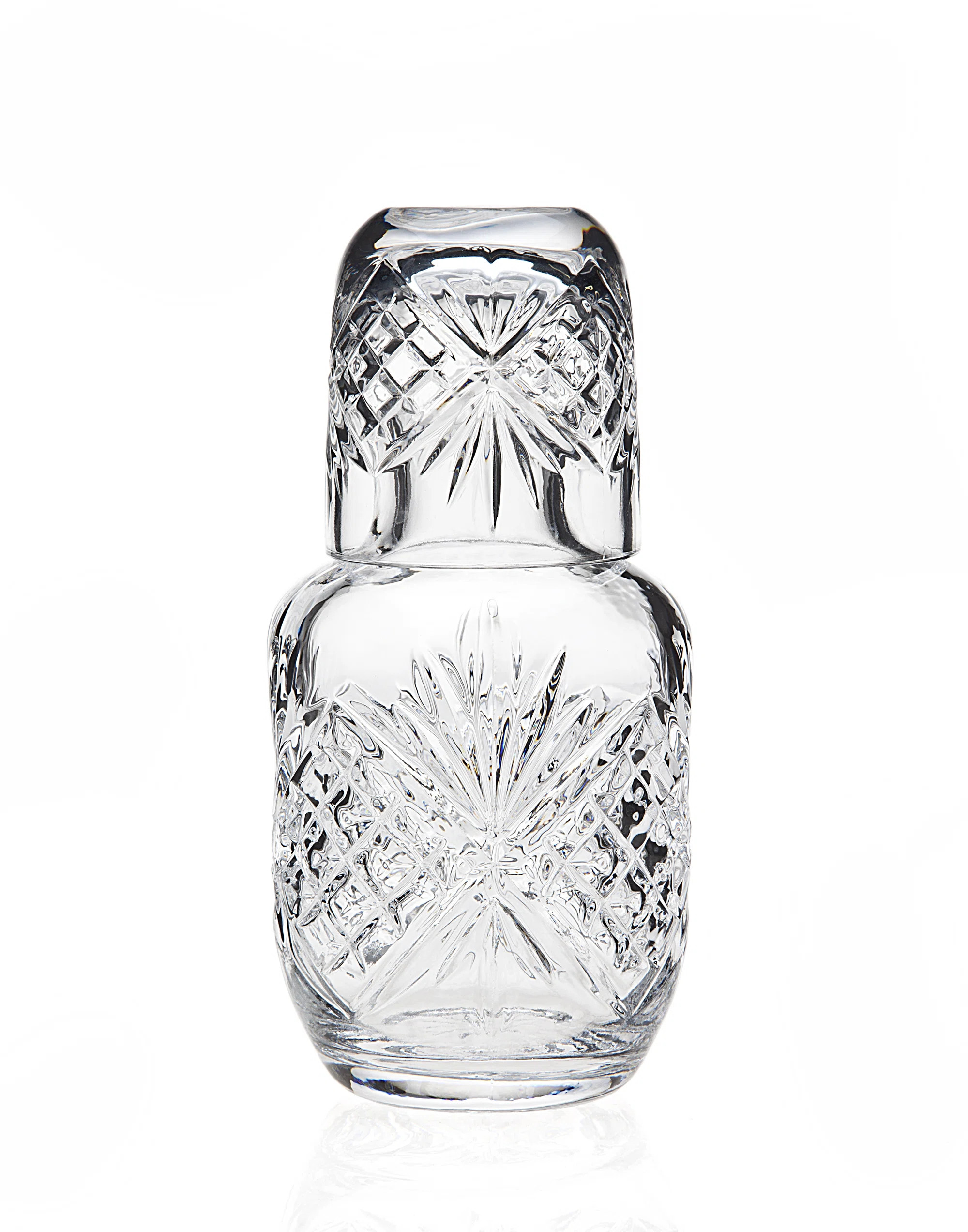 Dublin Crystal Bedside Water Carafe 16oz | Wayfair North America