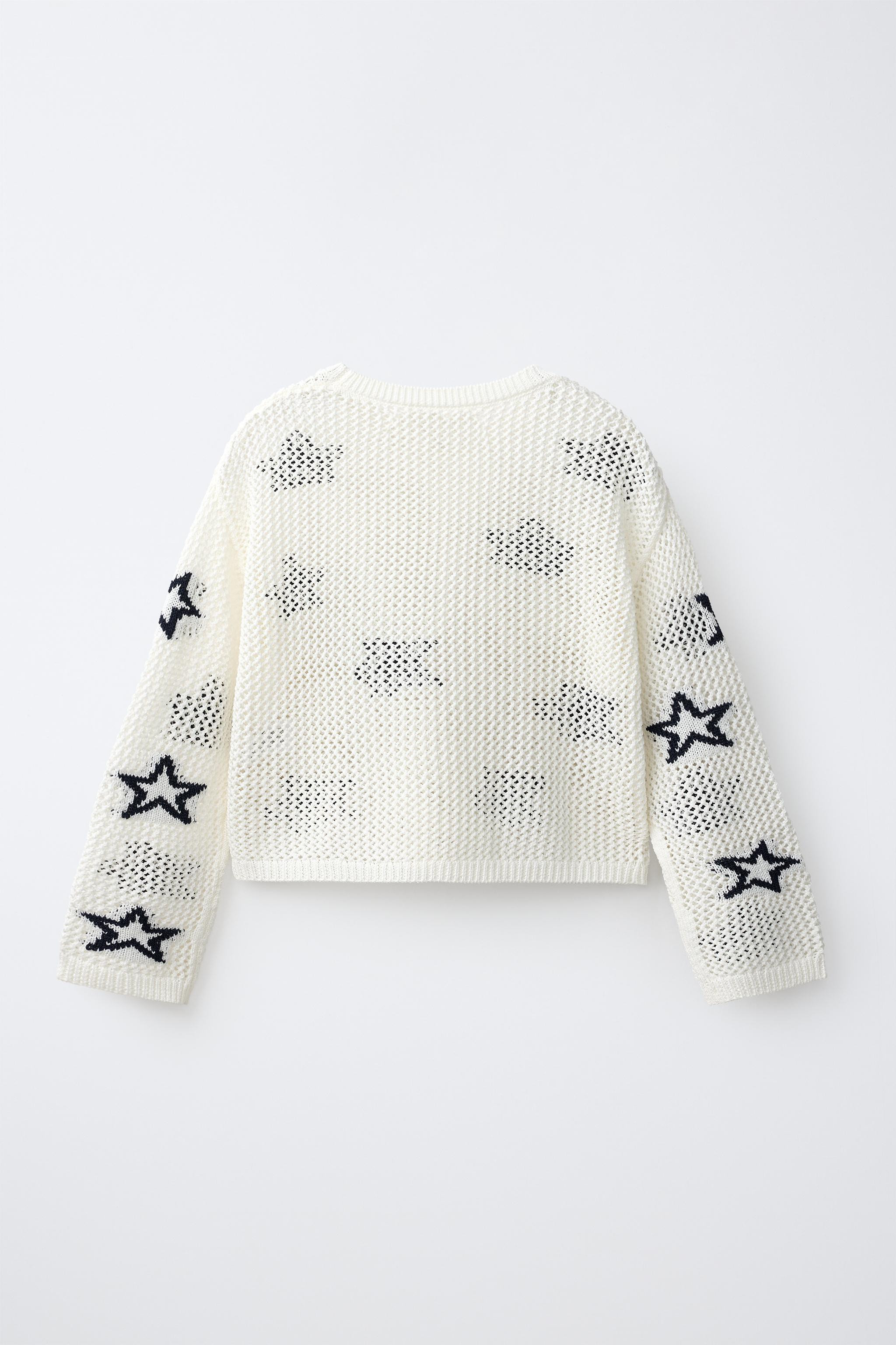 STAR PRINT RED JUMPER | Zara US