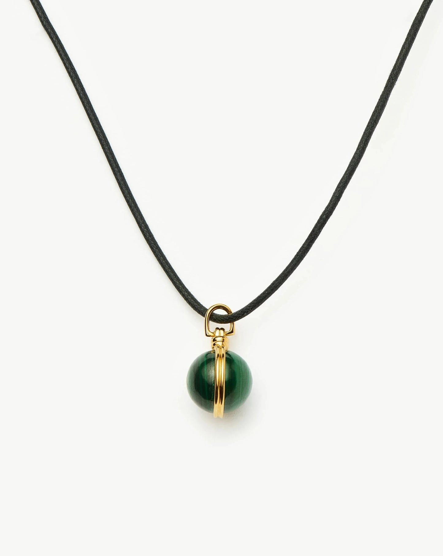Sphere Gemstone Cord Pendant Necklace | Missoma US | Missoma US