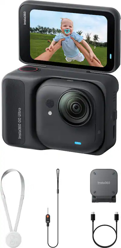 Insta360 - GO Ultra Action Camera - Black | Best Buy U.S.