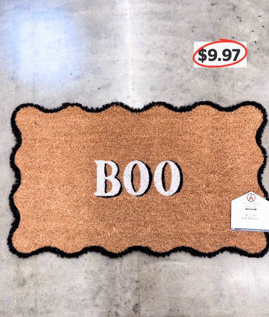 $10 Halloween doormat!

Halloween outdoor decorations
Spooky front porch decor
Halloween yard decorations
Outdoor Halloween lights
Halloween porch signs
Halloween door decorations
Spooky outdoor lanterns
Halloween lawn decor
Outdoor ghost decorations
Halloween pathway lights

#LTKSeasonal #LTKHome #LTKSaleAlert