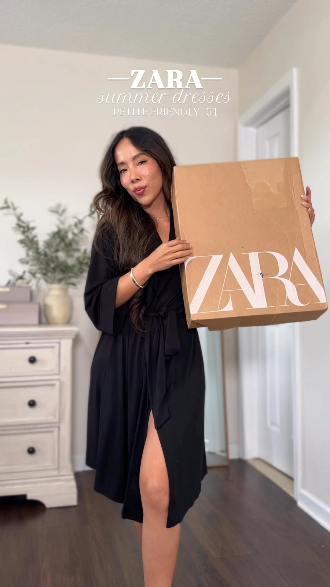 New Zara dresses for summer! Wearing XS #summerootd #zarafinds 

#LTKStyleTip #LTKSummerEdit #LTKPetite