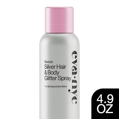 Eva NYC Kweeen Silver Hair & Body Glitter Spray - 4.9oz | Target