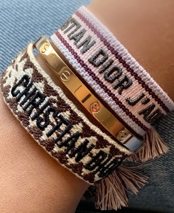 Dior bracelets, adjustable Dior Jadore bracelets, trendy Dior Bracelets, Dior Jewelry, handmade | Etsy (US)