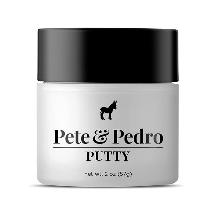 Pete & Pedro HAIR PUTTY - Strong Hold, Matte Finish, Low Shine Hair Clay for Men, Ideal for Hairs... | Amazon (US)