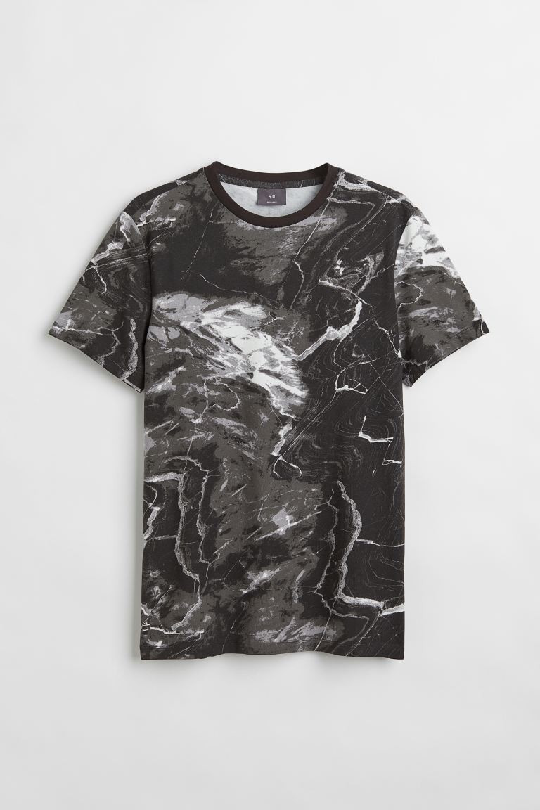 Muscle Fit Cotton T-shirt | H&M (US + CA)