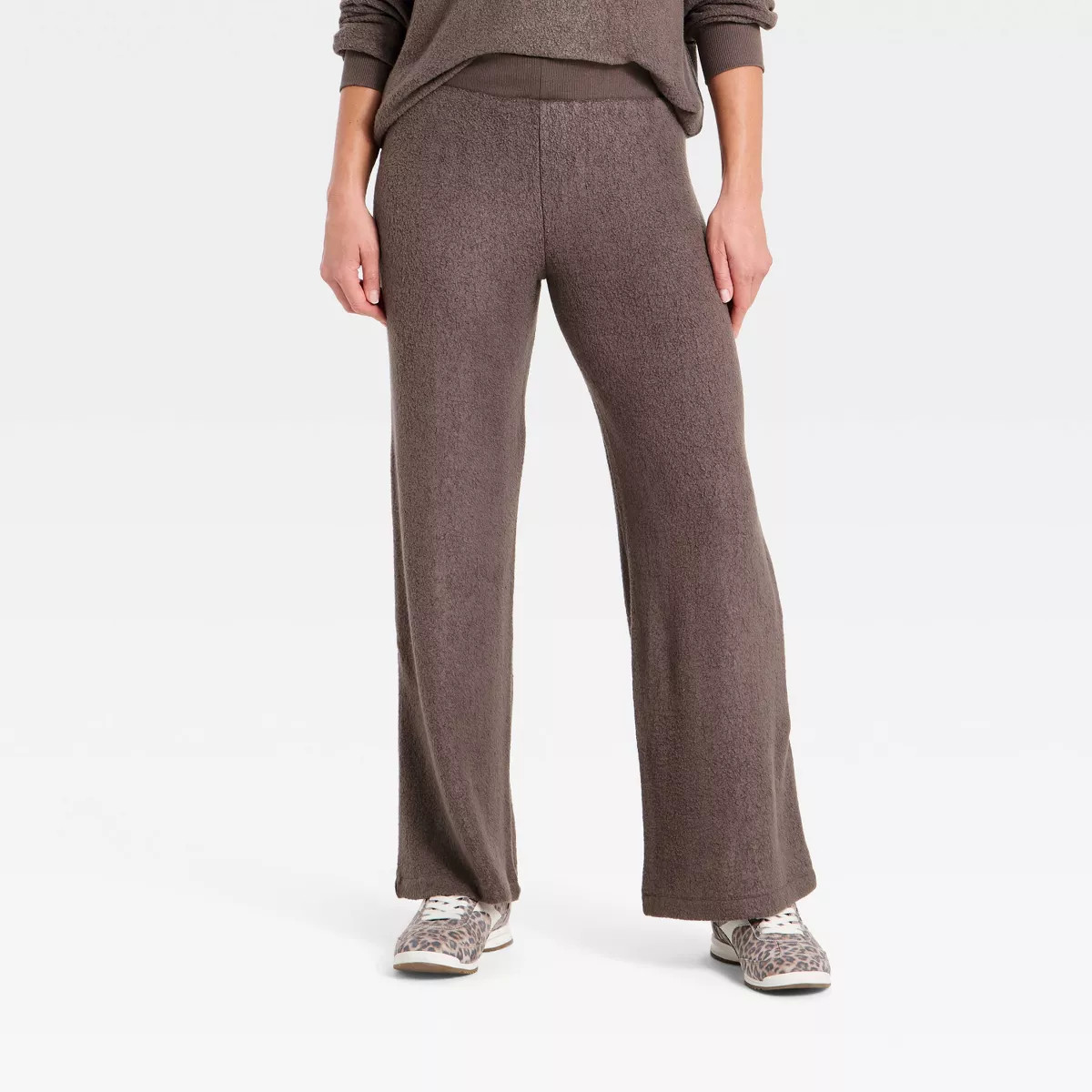 Women's High-Rise Straight Leg Knit Pull-On Pants - Universal Thread™ | Target