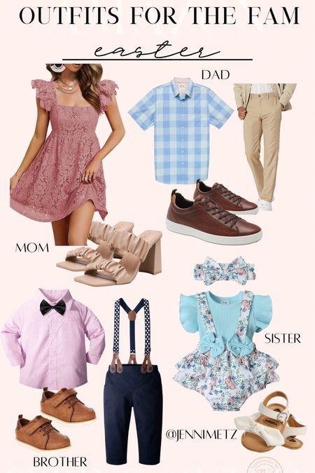 Easter outfits for the whole family. Easter. Dress. Spring dress. Boys outfit. Baby outfit. Girls outfit. 

#LTKFind #LTKfamily #LTKSeasonal