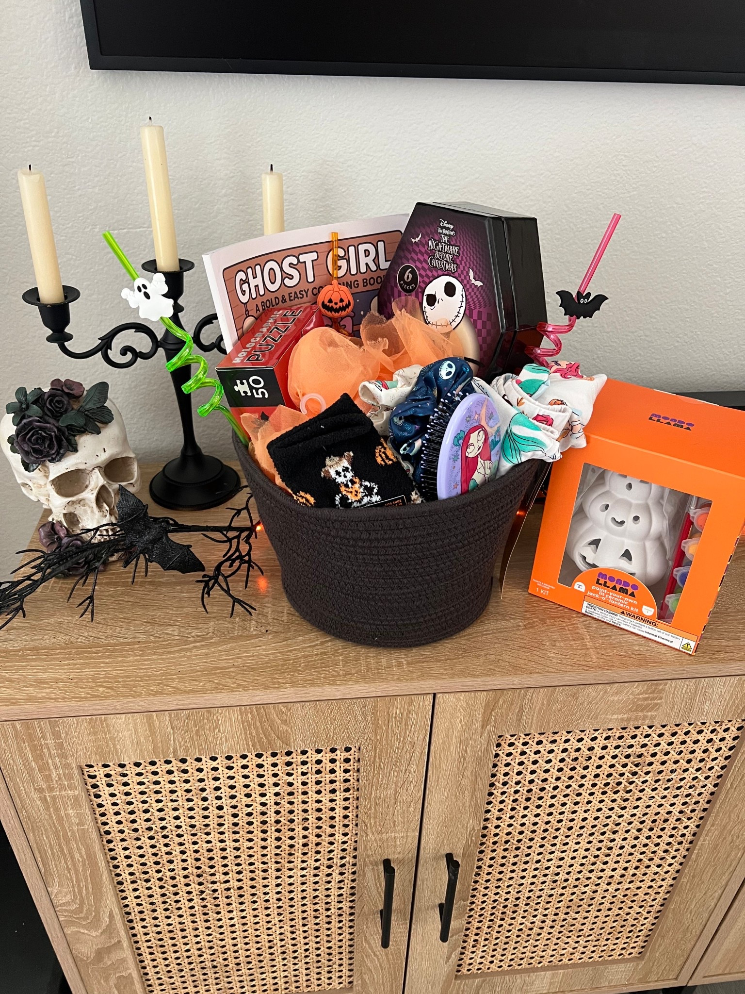Boo Basket for little girl! Can’t wait to give it to her tomorrow!! #halloween #boobasket 

#LTKHalloween #LTKFamily #LTKKids