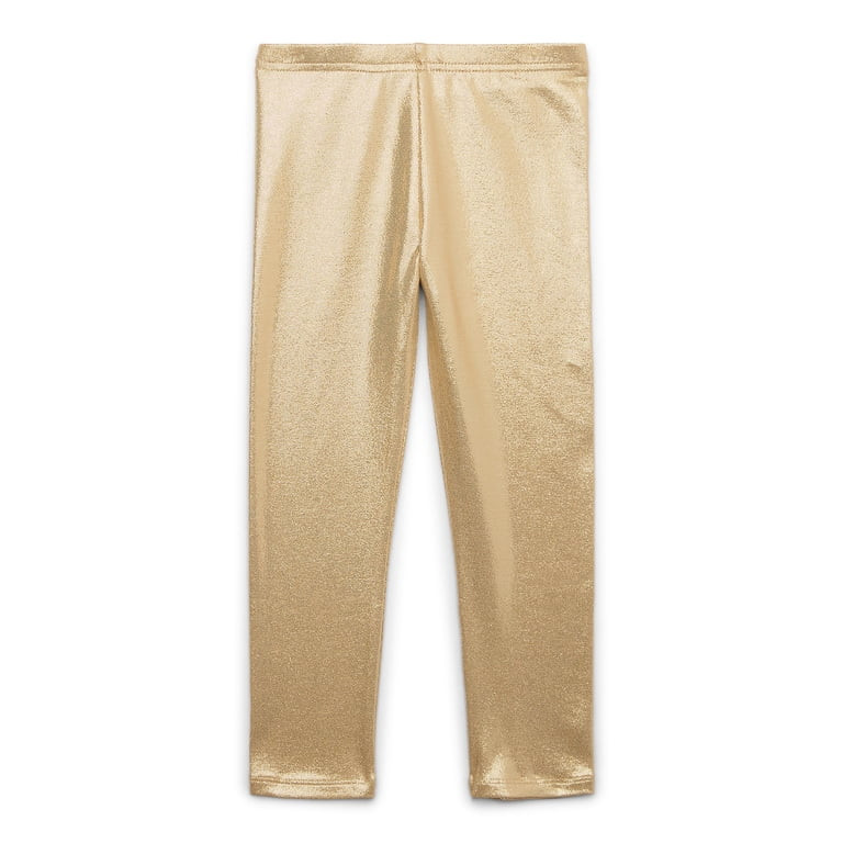 Garanimals Toddler Girls Metallic Foil Leggings, Sizes 18M-5T | Walmart (US)